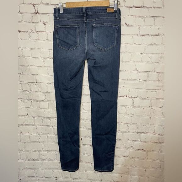 Paige Premium Denim Blue Jeans Women’s size 28 Zip Fly with Button Closure - Picture 4 of 6